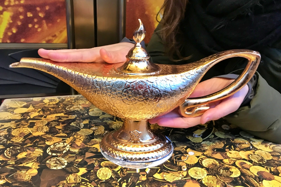 Lámpara Mágica de Aladino